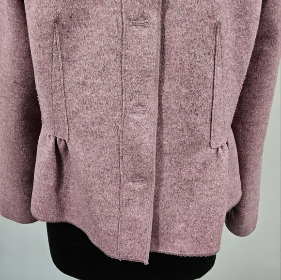 🐢 Magaschoni Wool/Cashmer vintage jacket. Grey size S Vintage!