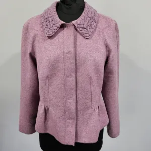 🐢 Magaschoni Wool/Cashmer vintage jacket. Grey size S Vintage!