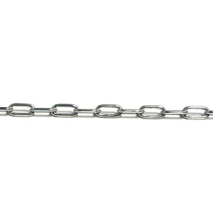 10K White Gold (3.8mm) Paperclip Chain (16" - 20")