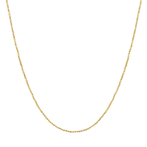 14K Mooncut Necklace