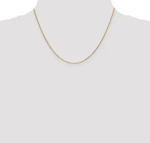 14K Yellow Gold .85MM Spiga Chain with Lobster Clasp