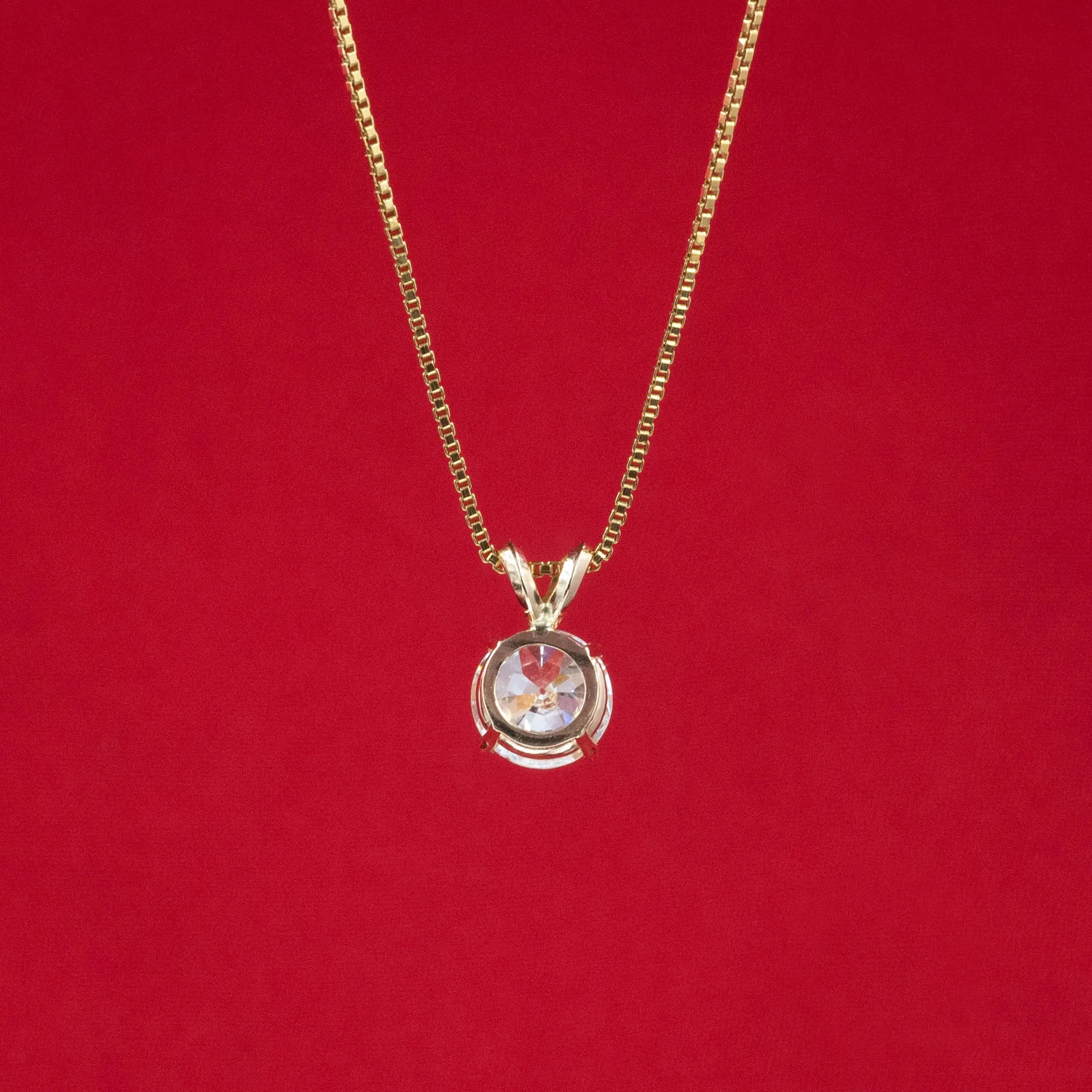 1.65 Carat Diamond Solitaire Pendant c1920