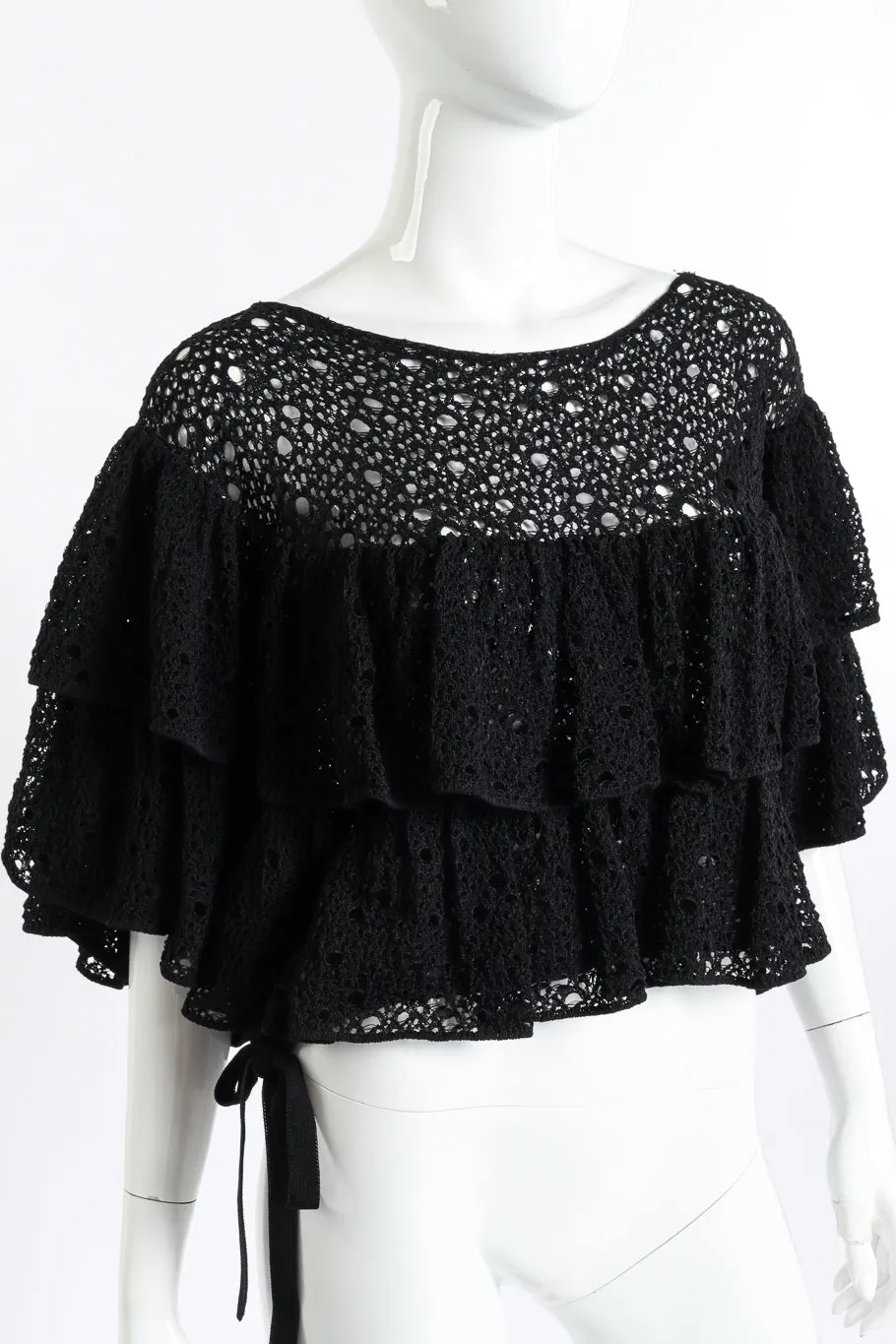 2012P Asymmetrical Ruffle Top