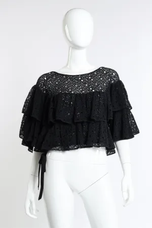 2012P Asymmetrical Ruffle Top