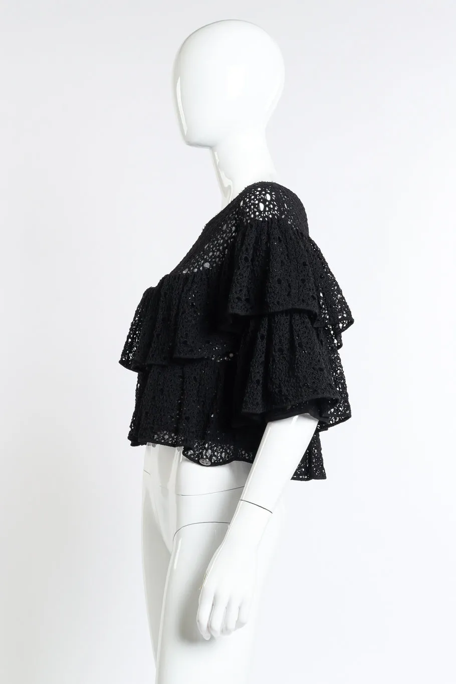 2012P Asymmetrical Ruffle Top