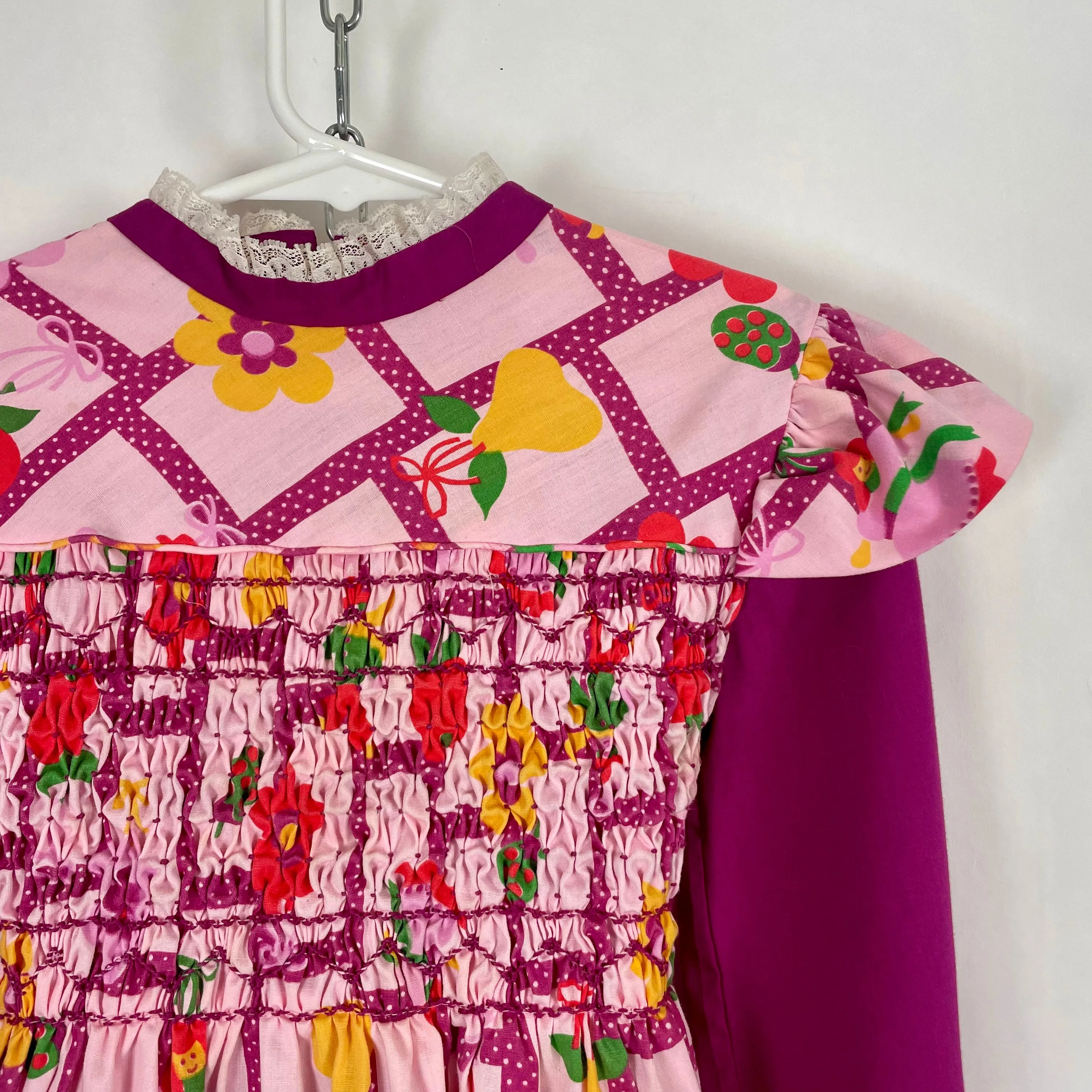 60s/70s Smocked dress