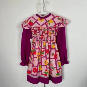 60s/70s Smocked dress