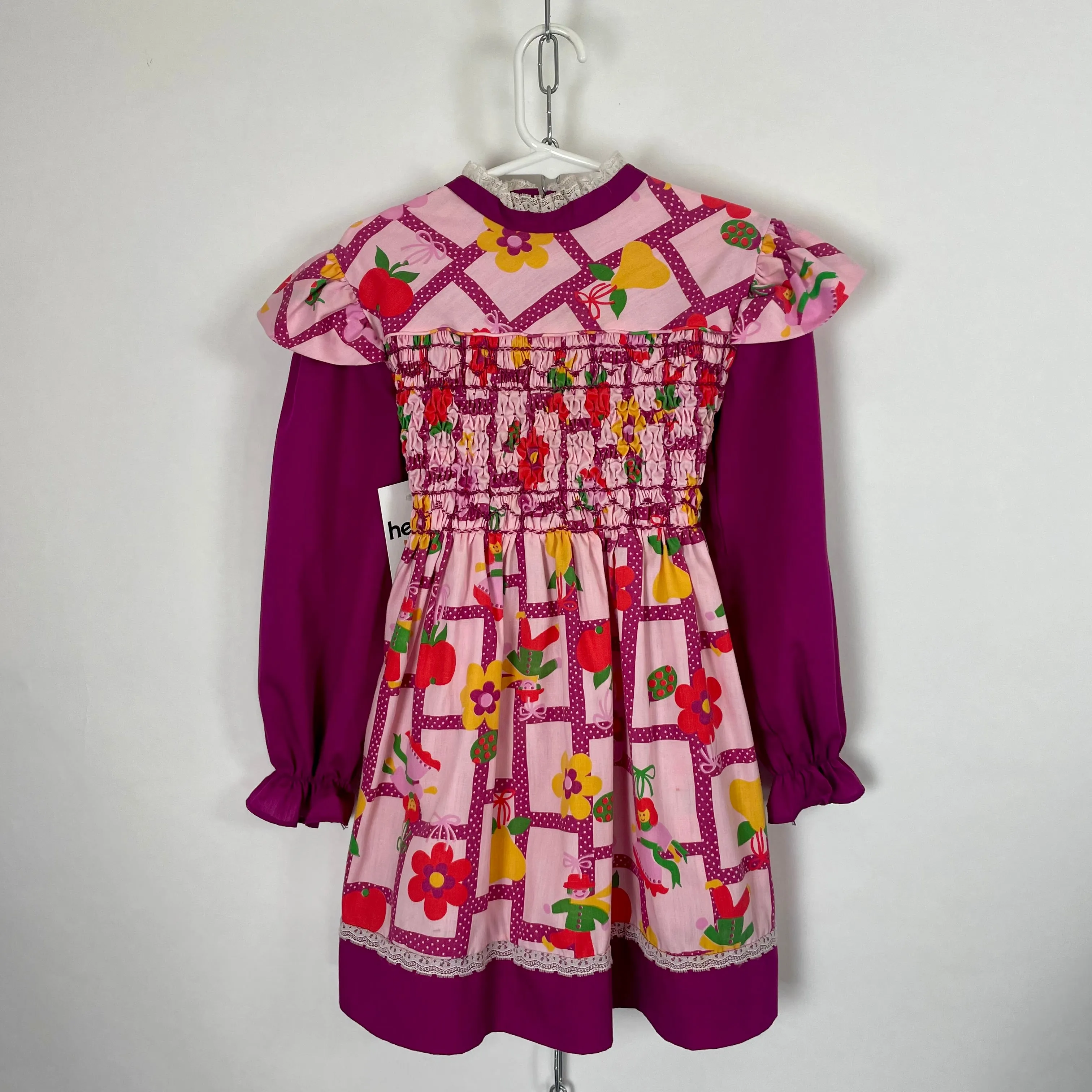60s/70s Smocked dress