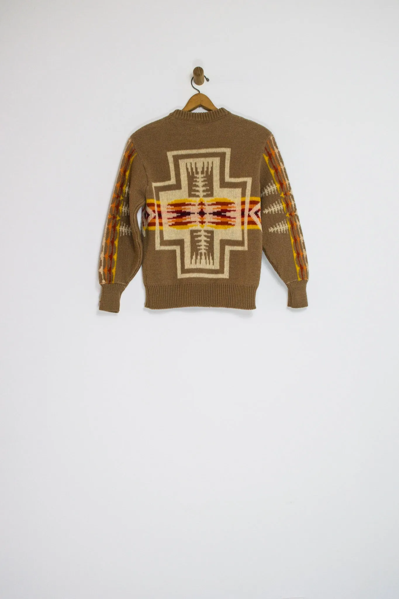 70’s PENDLETON NAVAJO SWEATER / SMALL