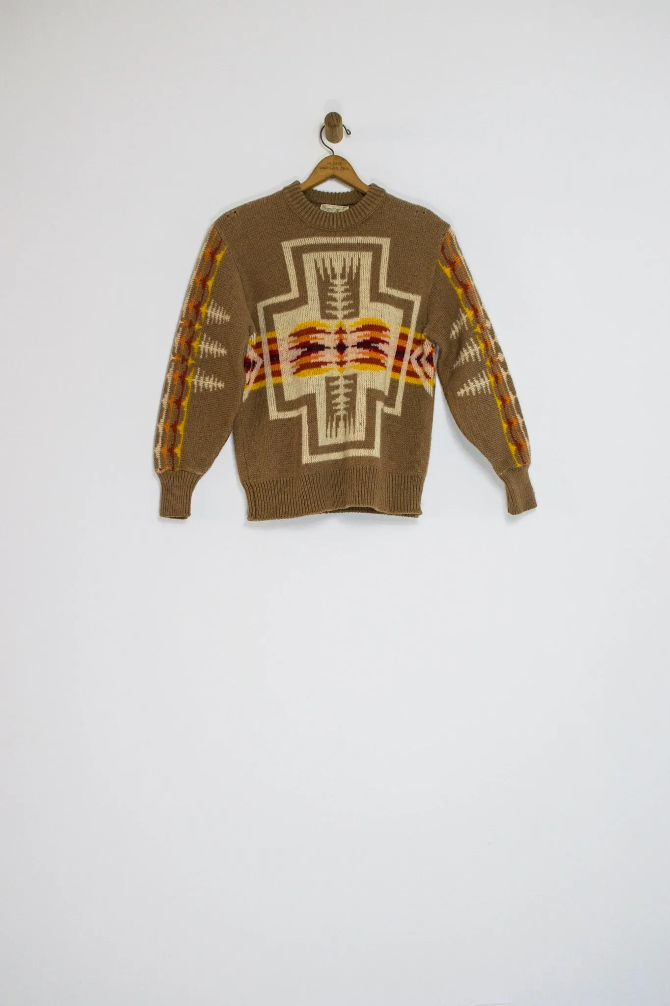 70’s PENDLETON NAVAJO SWEATER / SMALL