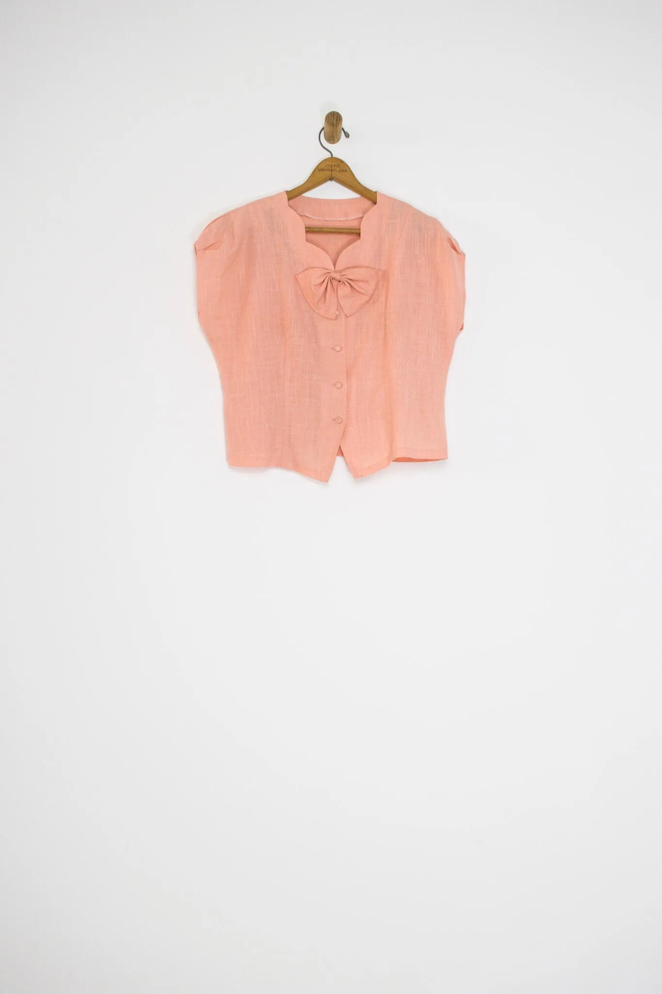 80’s BOW BLOUSE SZ S