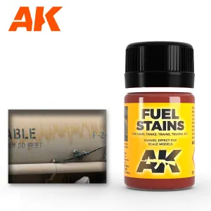 AK Interactive Fuel Stains