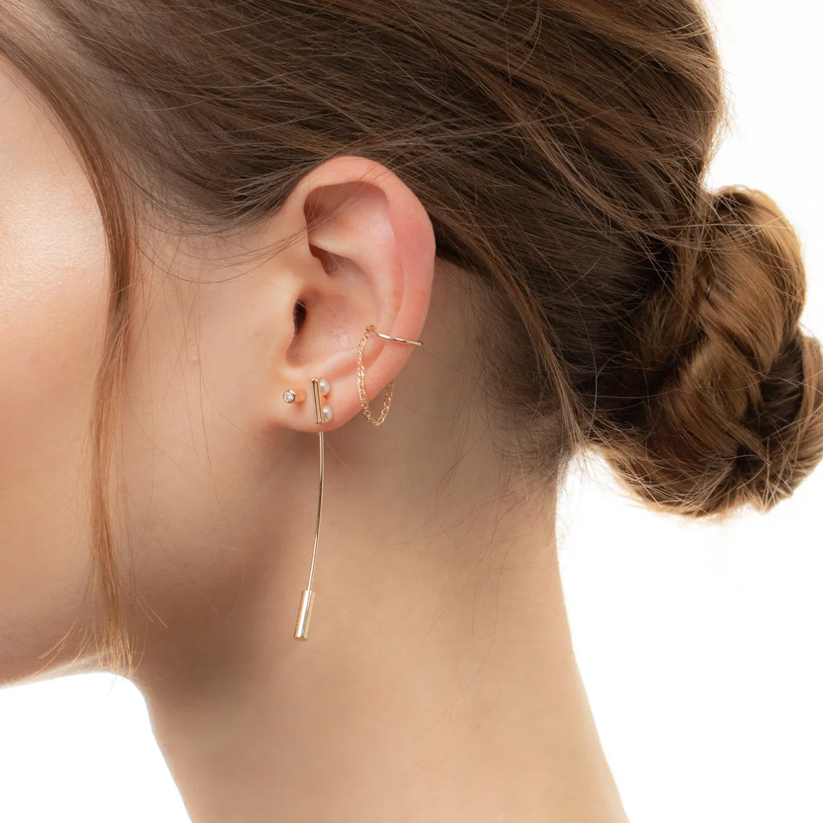 ALL ABOUT BASICS Chain Ear Cuff