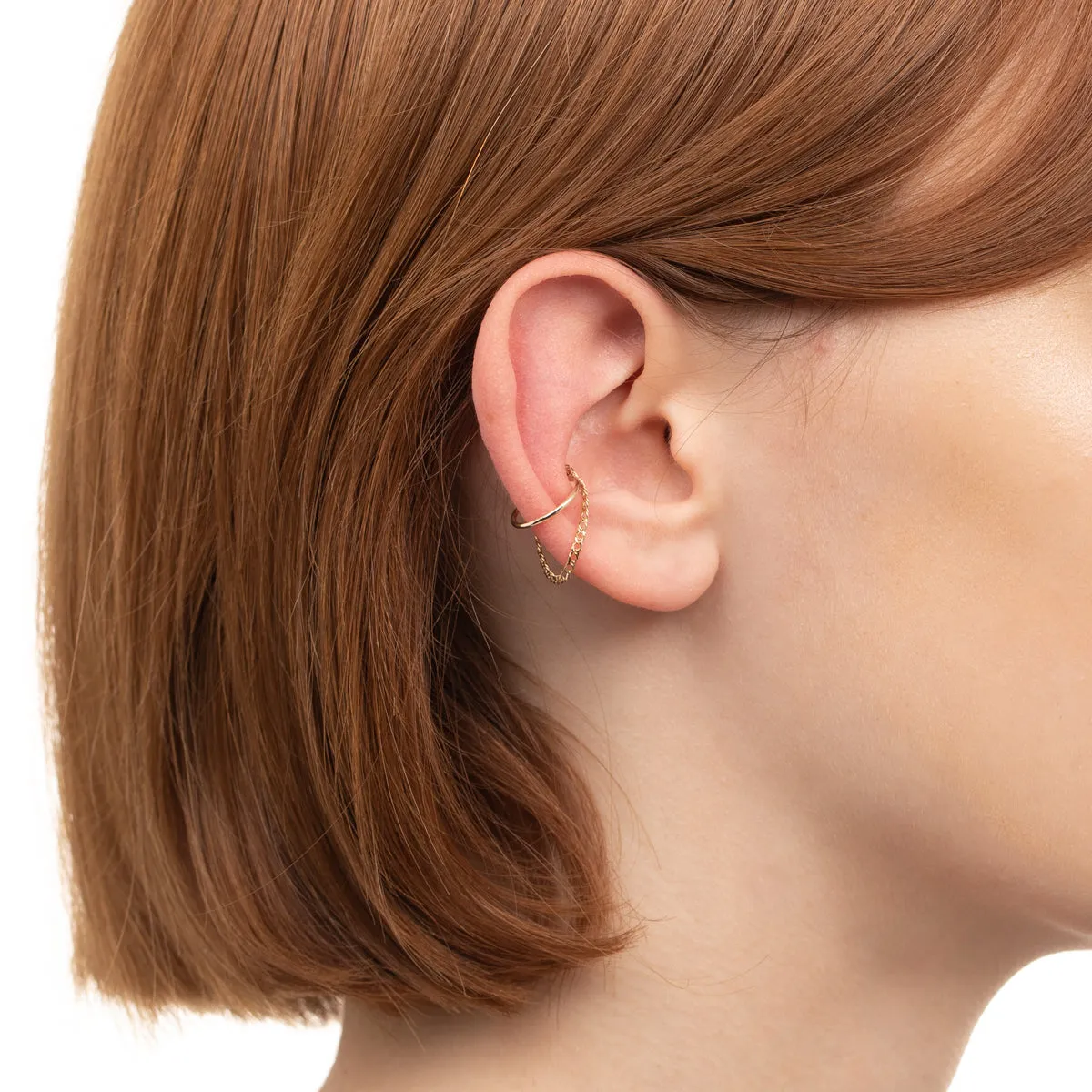 ALL ABOUT BASICS Chain Ear Cuff