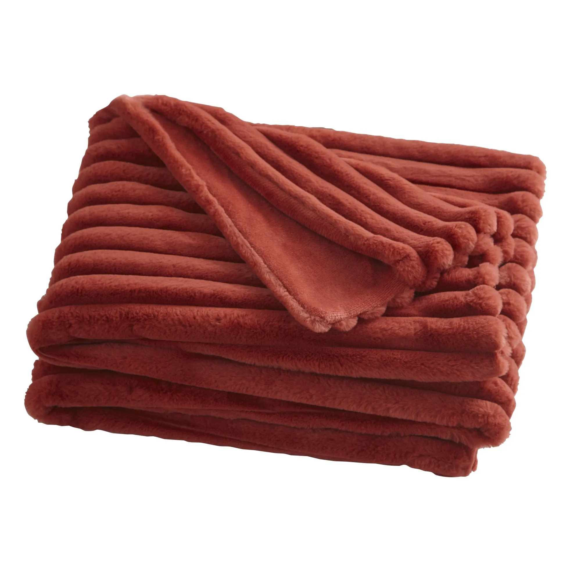 Appletree Hygge Morritz Throw - Terracotta