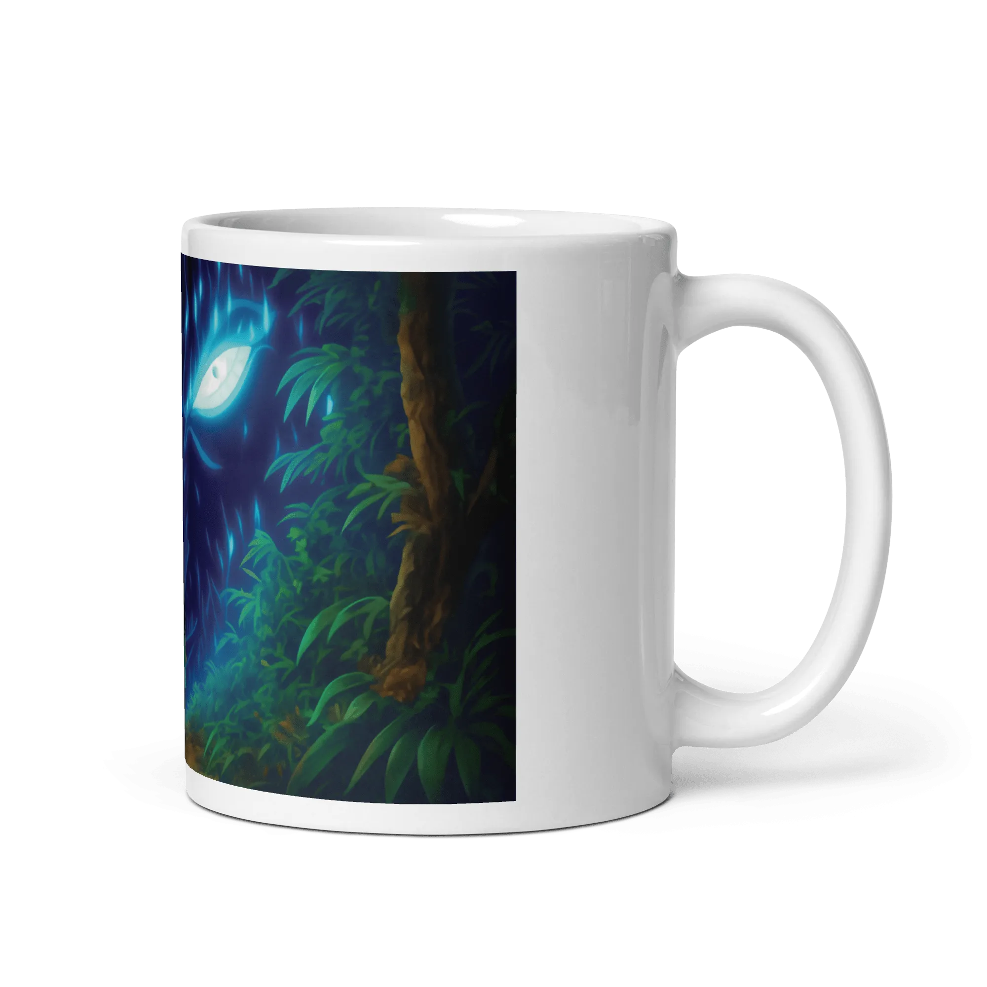 Aspect of Nature White Glossy Mug