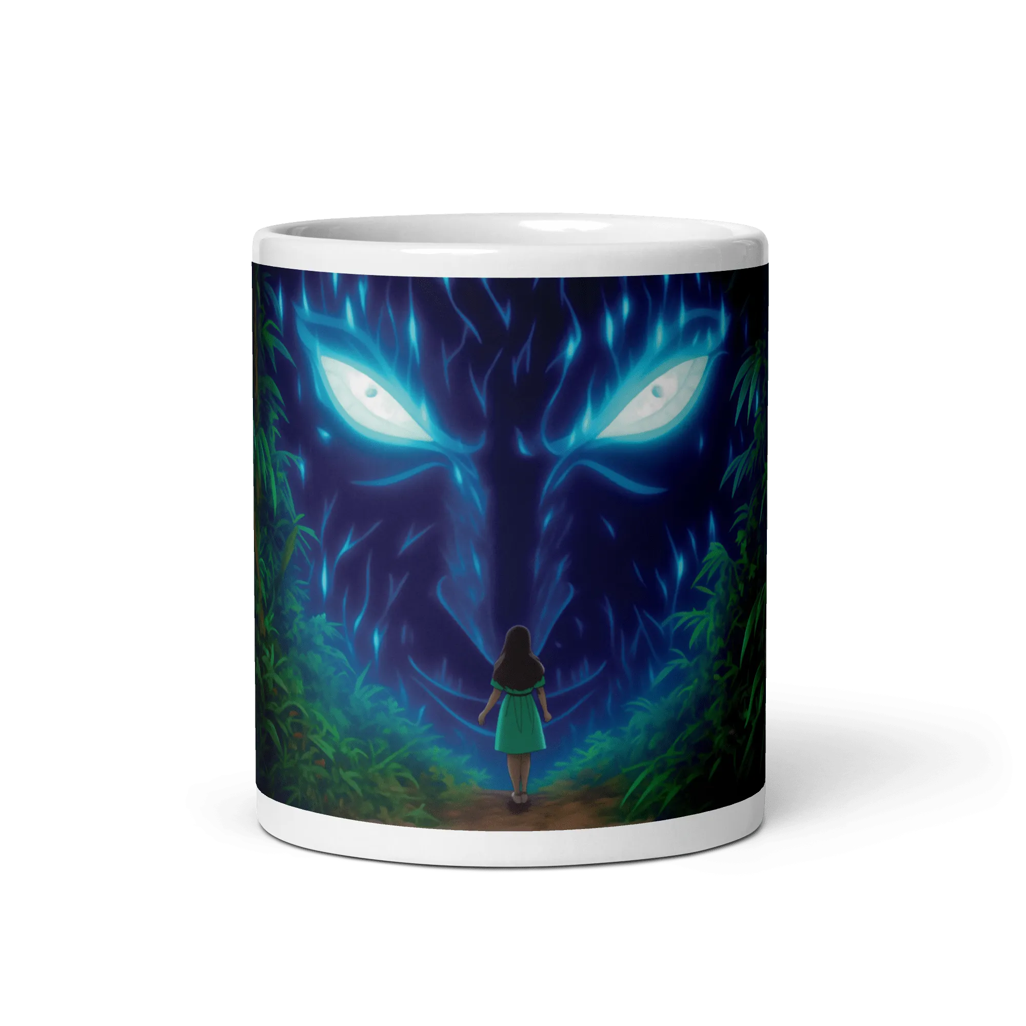 Aspect of Nature White Glossy Mug