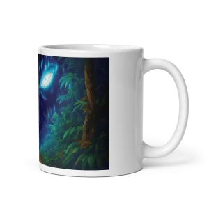 Aspect of Nature White Glossy Mug