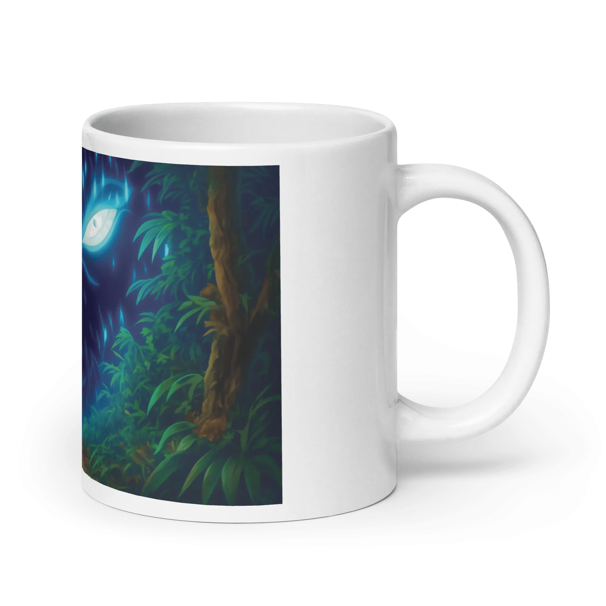 Aspect of Nature White Glossy Mug