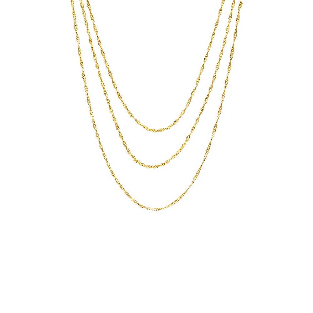 Baby Twisted Rope Chain Necklace