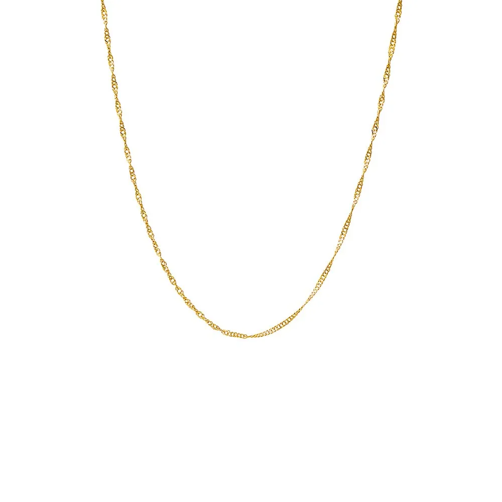 Baby Twisted Rope Chain Necklace