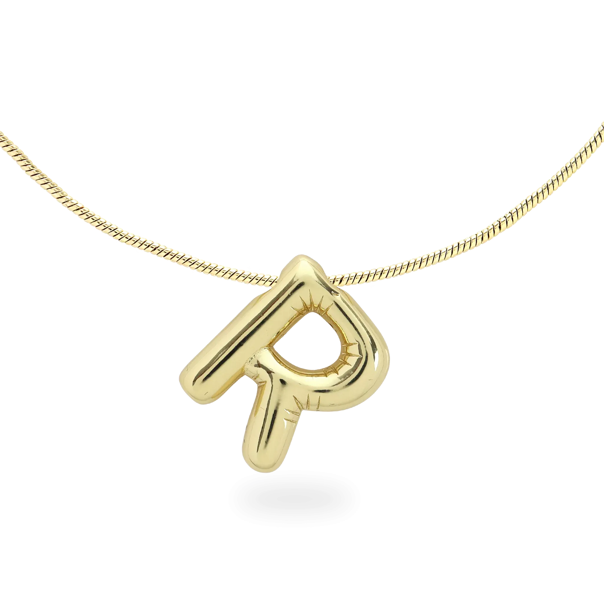 BALLOON LETTER NECKLACE