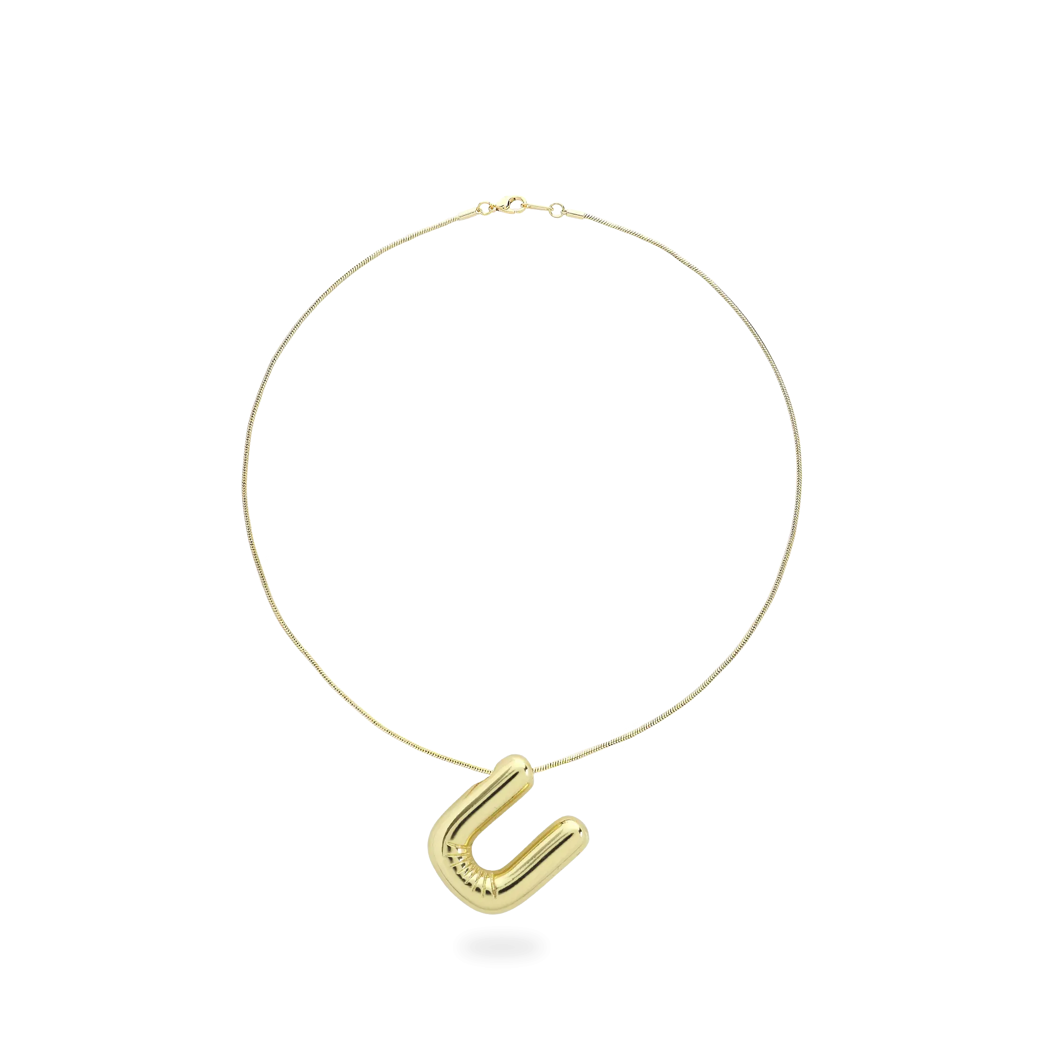 BALLOON LETTER NECKLACE