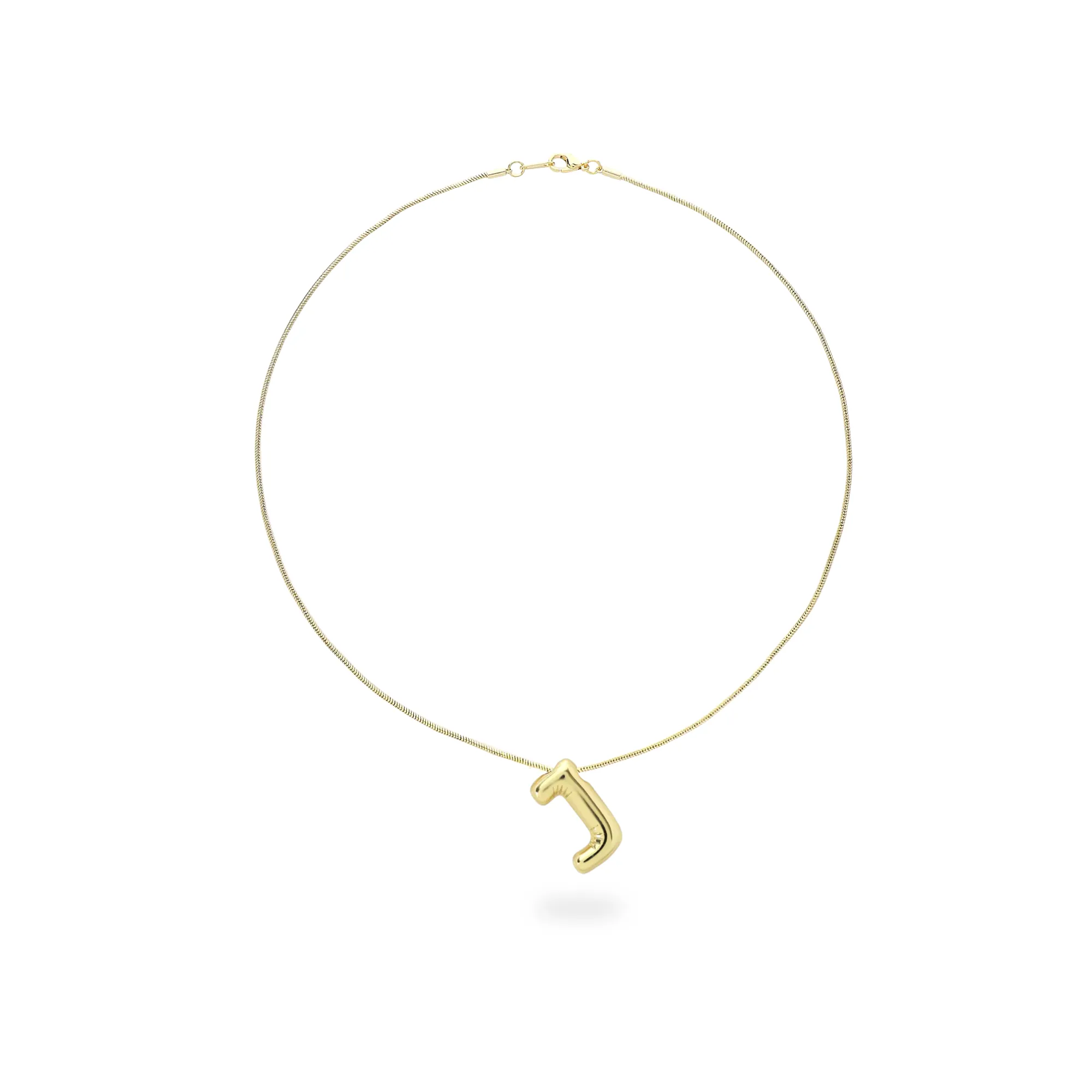 BALLOON LETTER NECKLACE