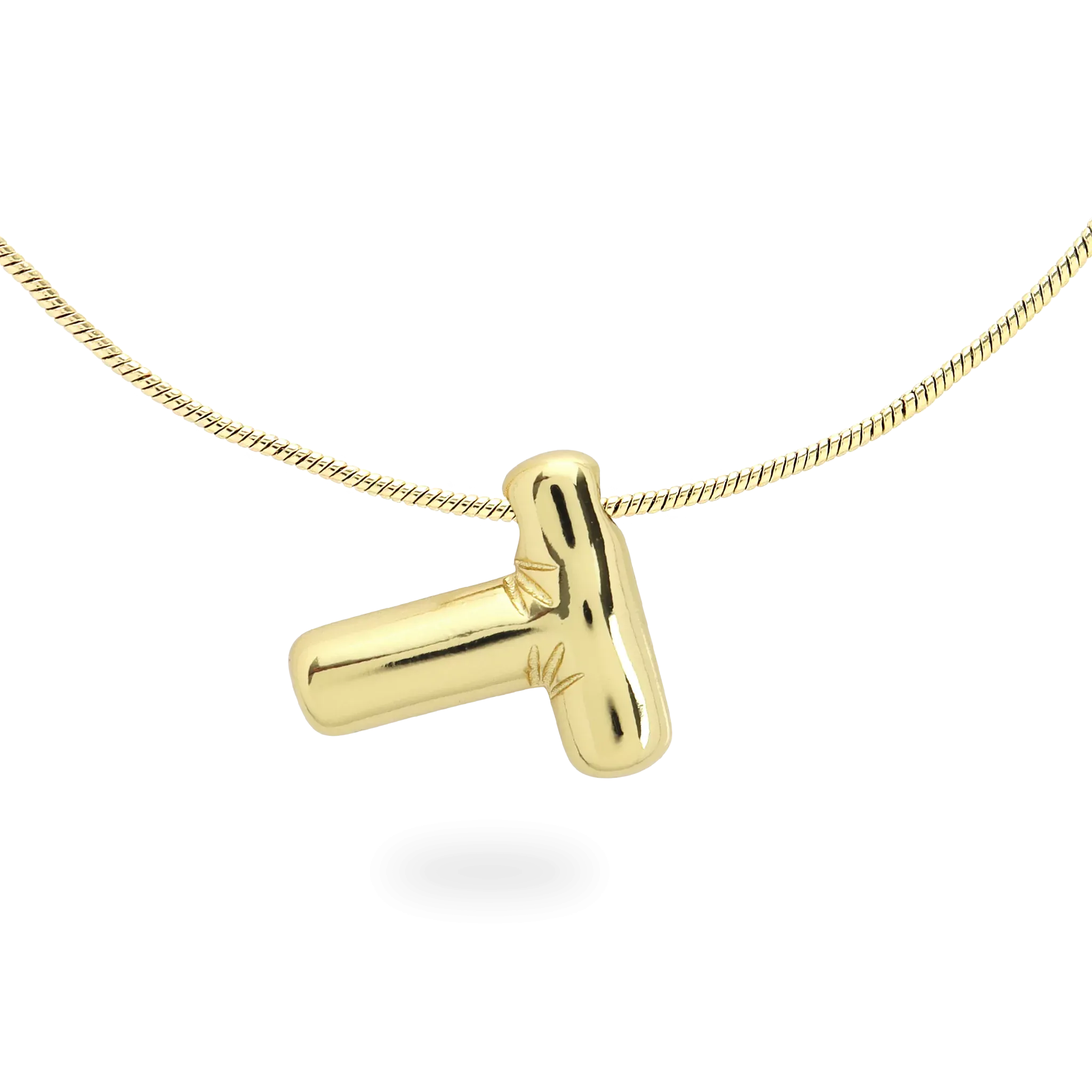 BALLOON LETTER NECKLACE
