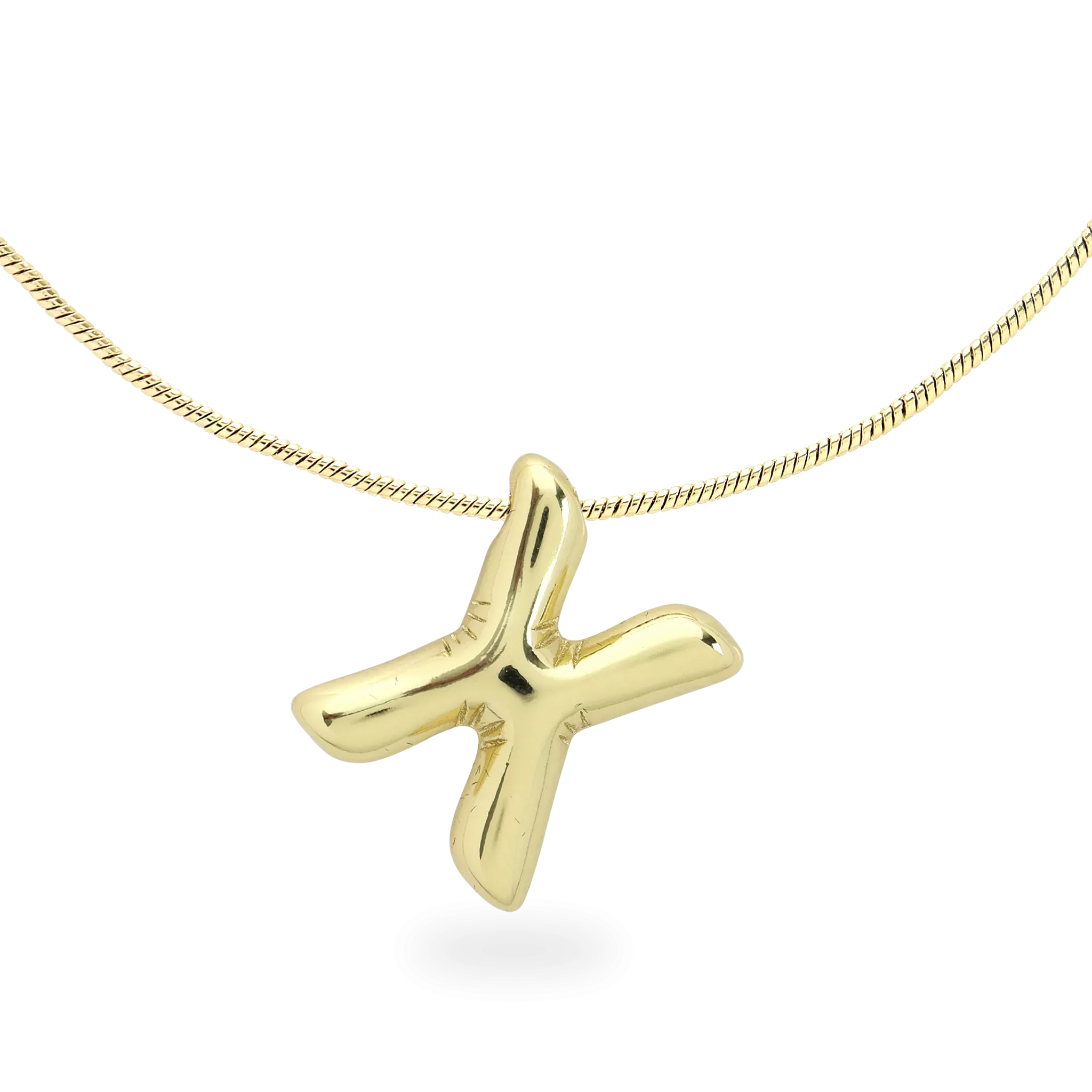 BALLOON LETTER NECKLACE