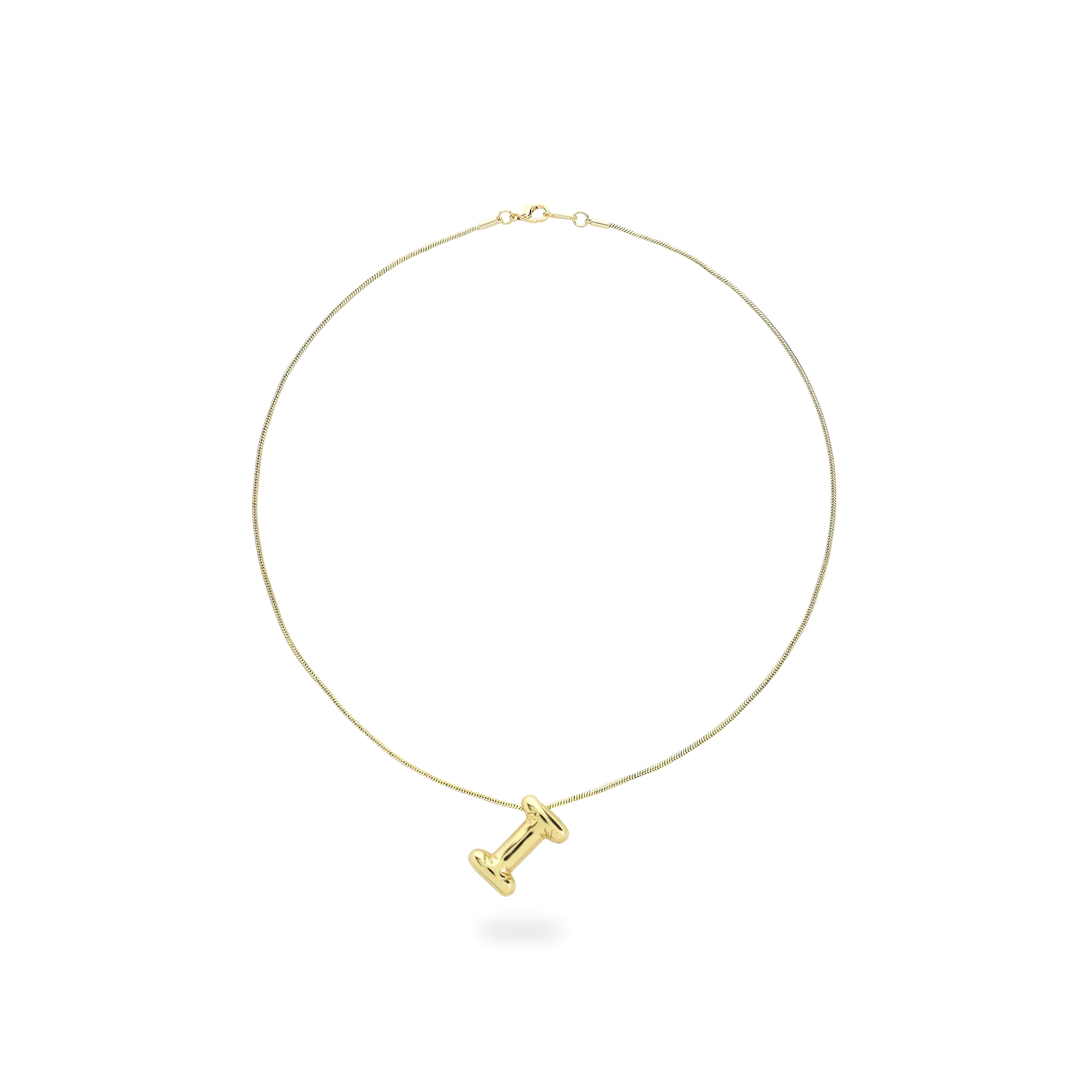 BALLOON LETTER NECKLACE