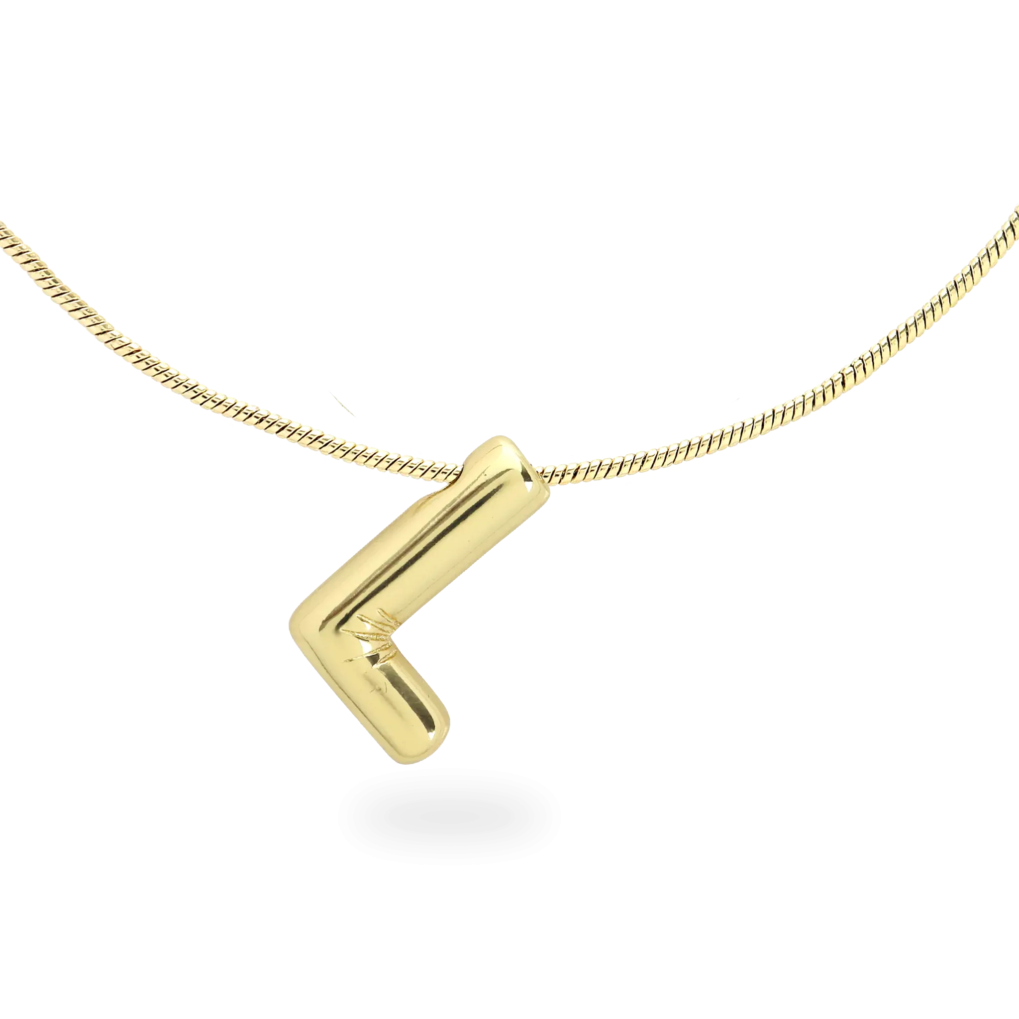 BALLOON LETTER NECKLACE