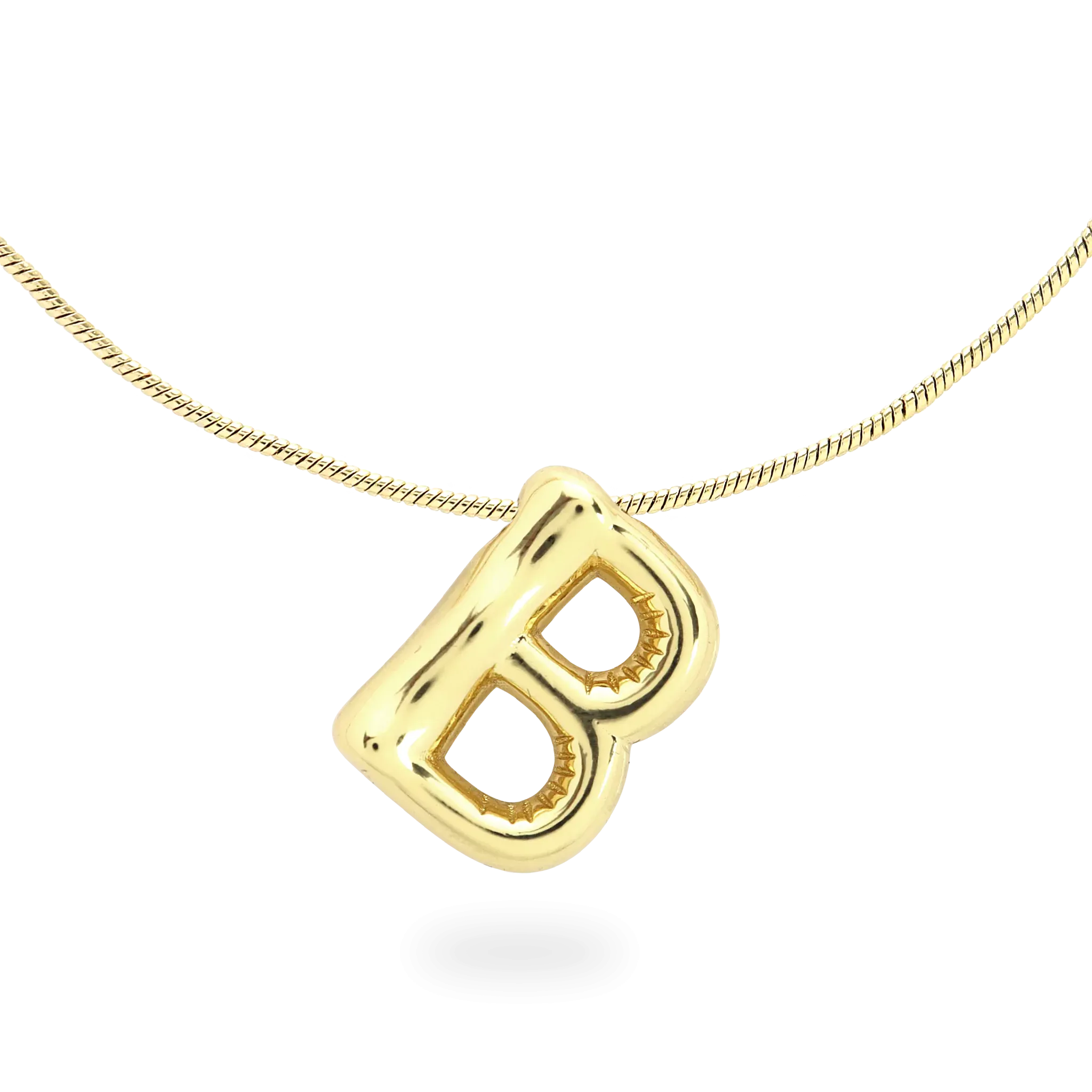 BALLOON LETTER NECKLACE