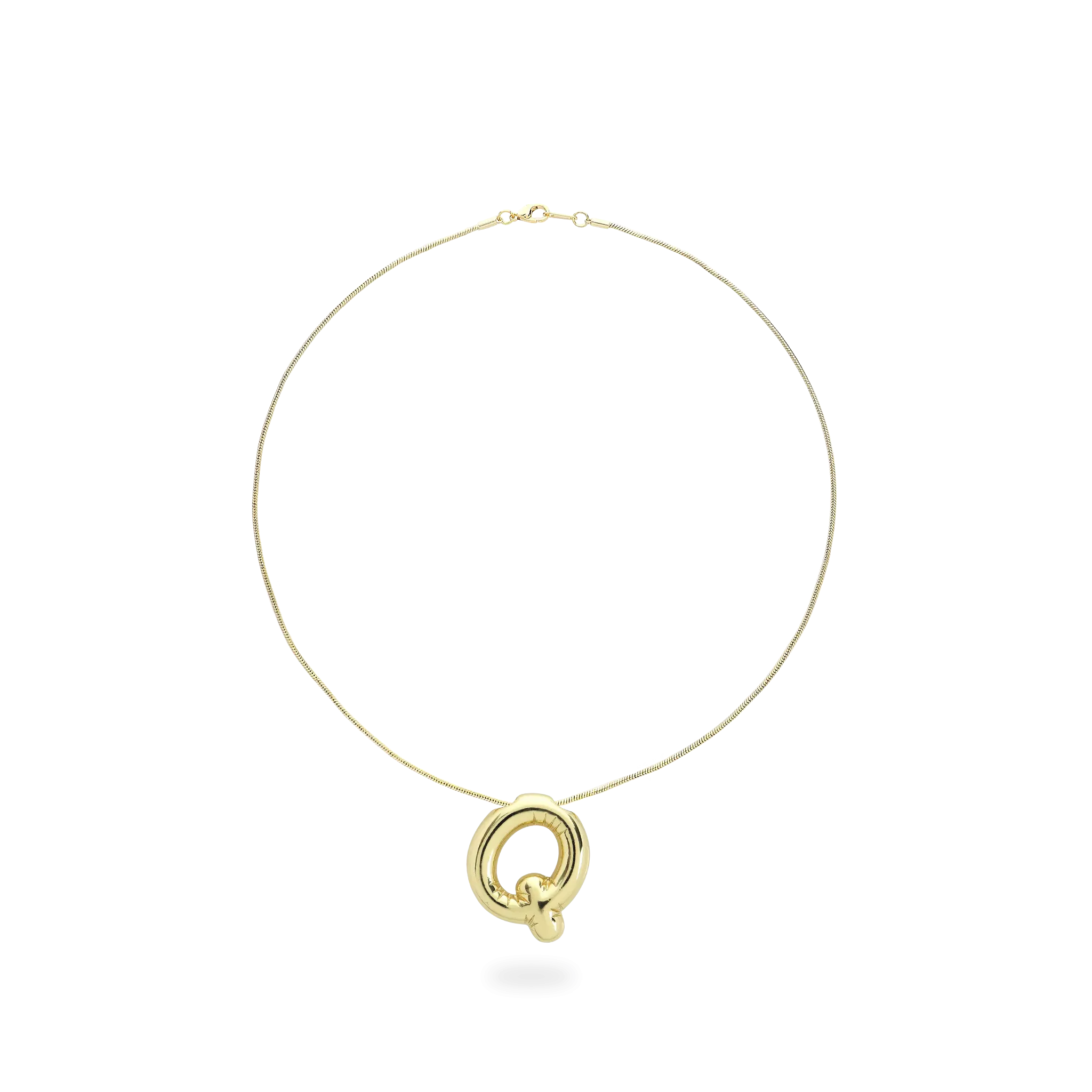 BALLOON LETTER NECKLACE