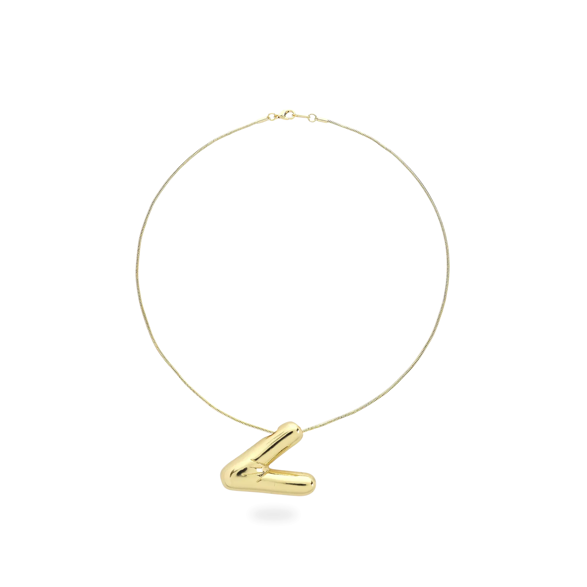 BALLOON LETTER NECKLACE