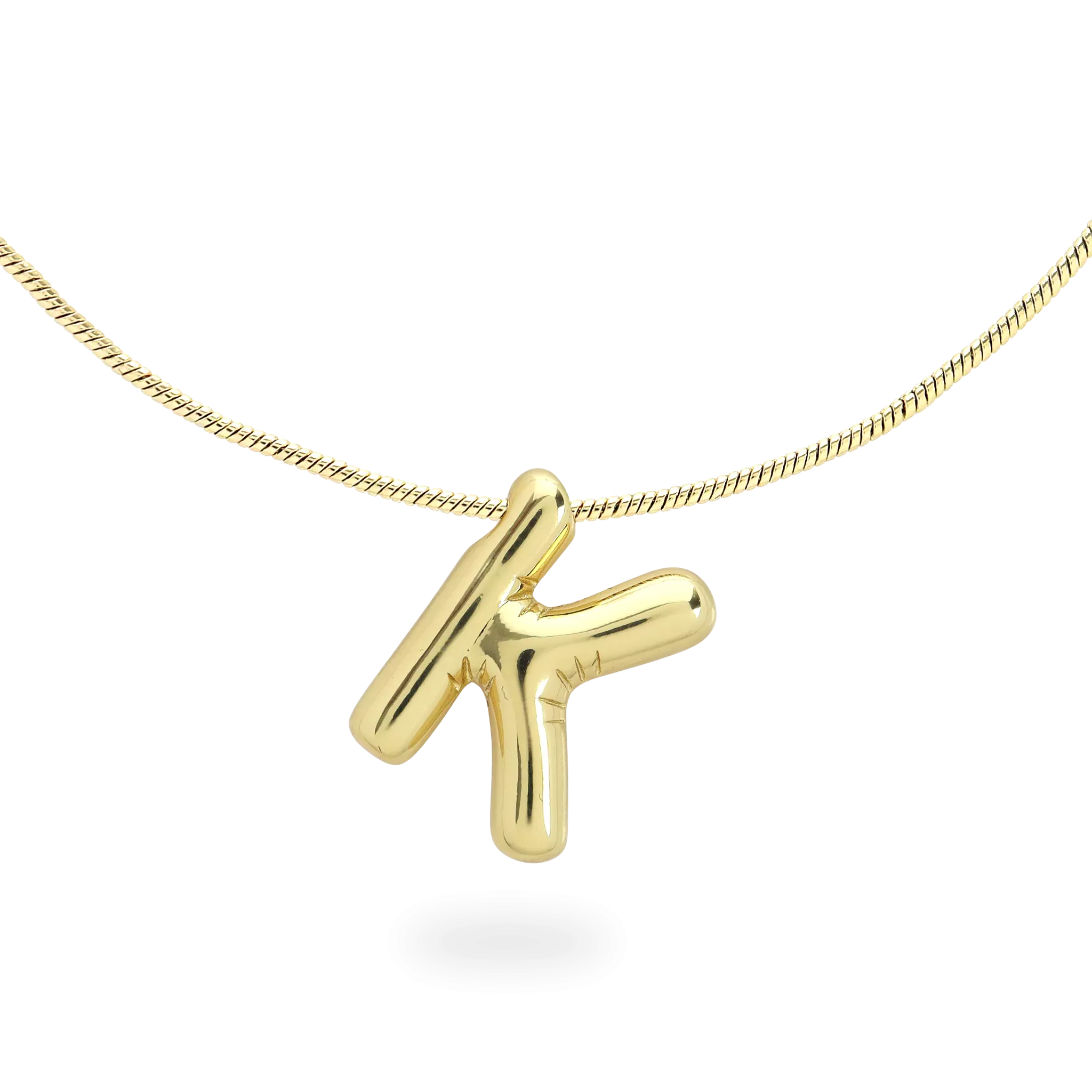 BALLOON LETTER NECKLACE
