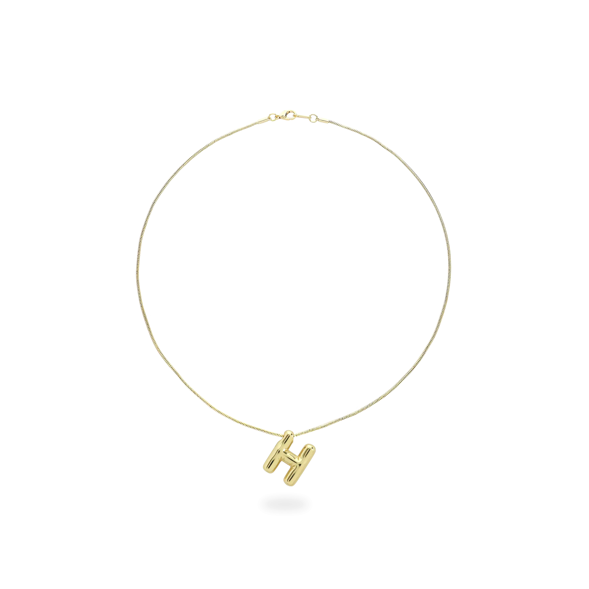 BALLOON LETTER NECKLACE