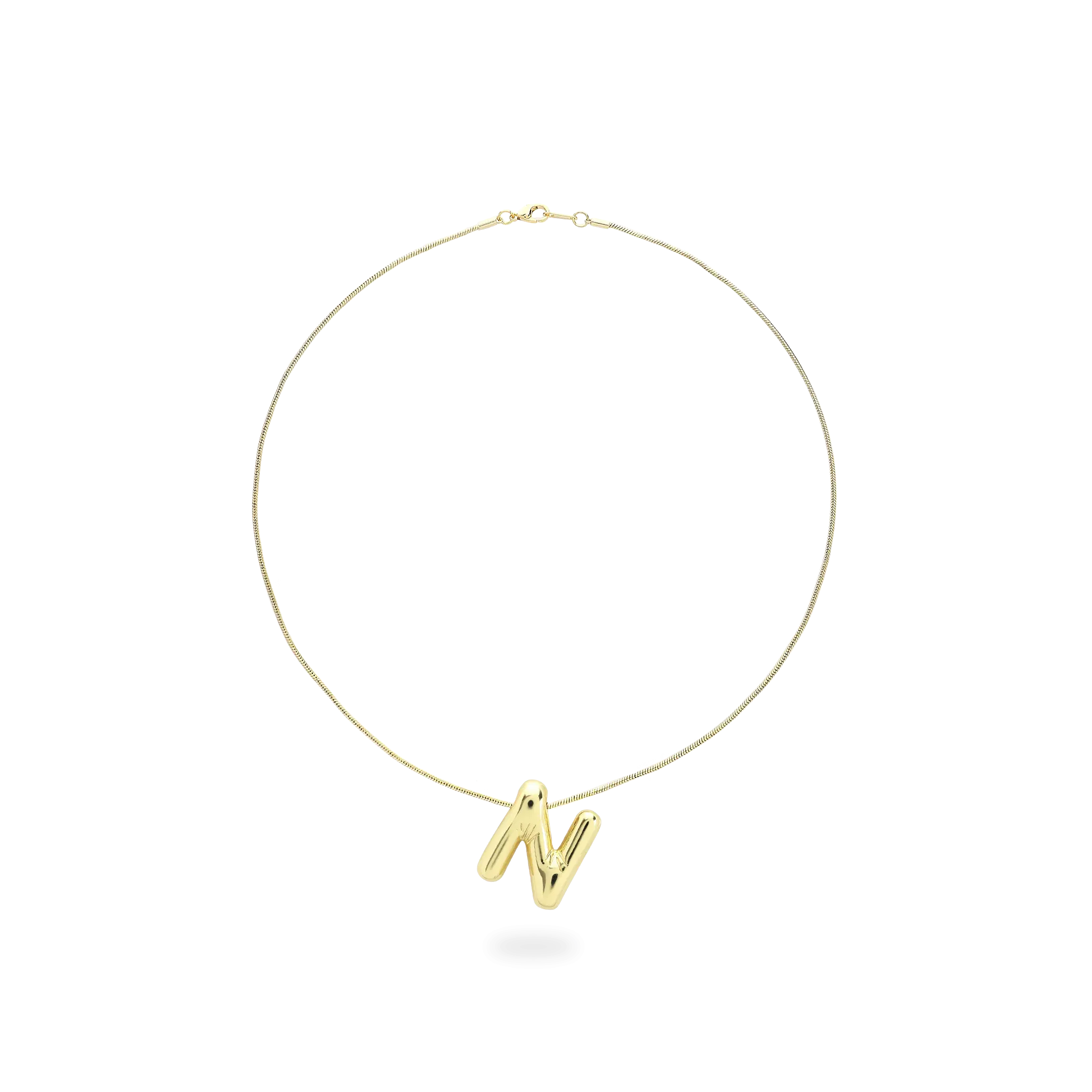BALLOON LETTER NECKLACE