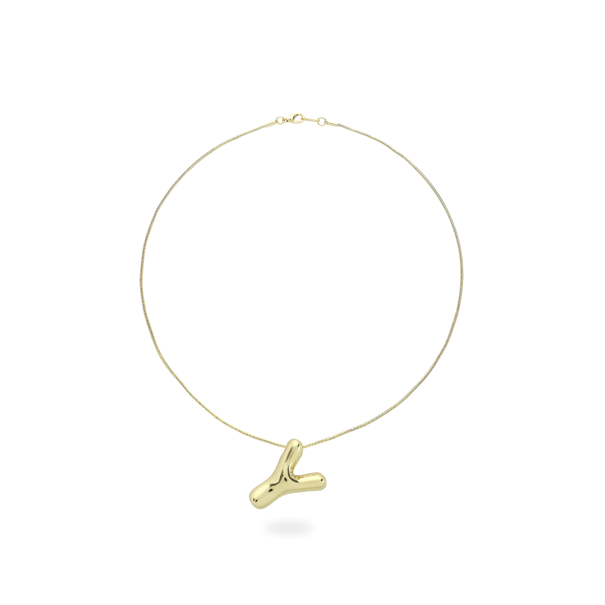 BALLOON LETTER NECKLACE