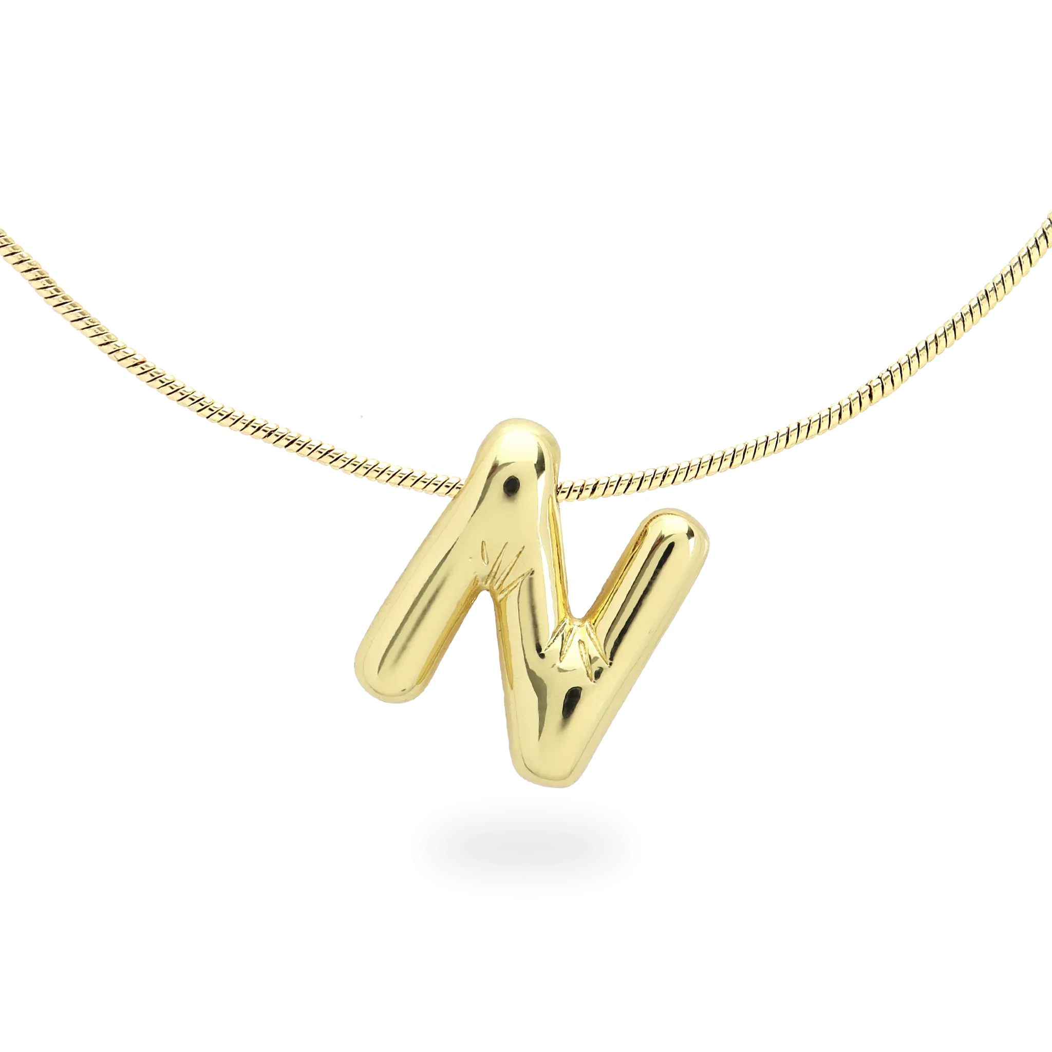 BALLOON LETTER NECKLACE