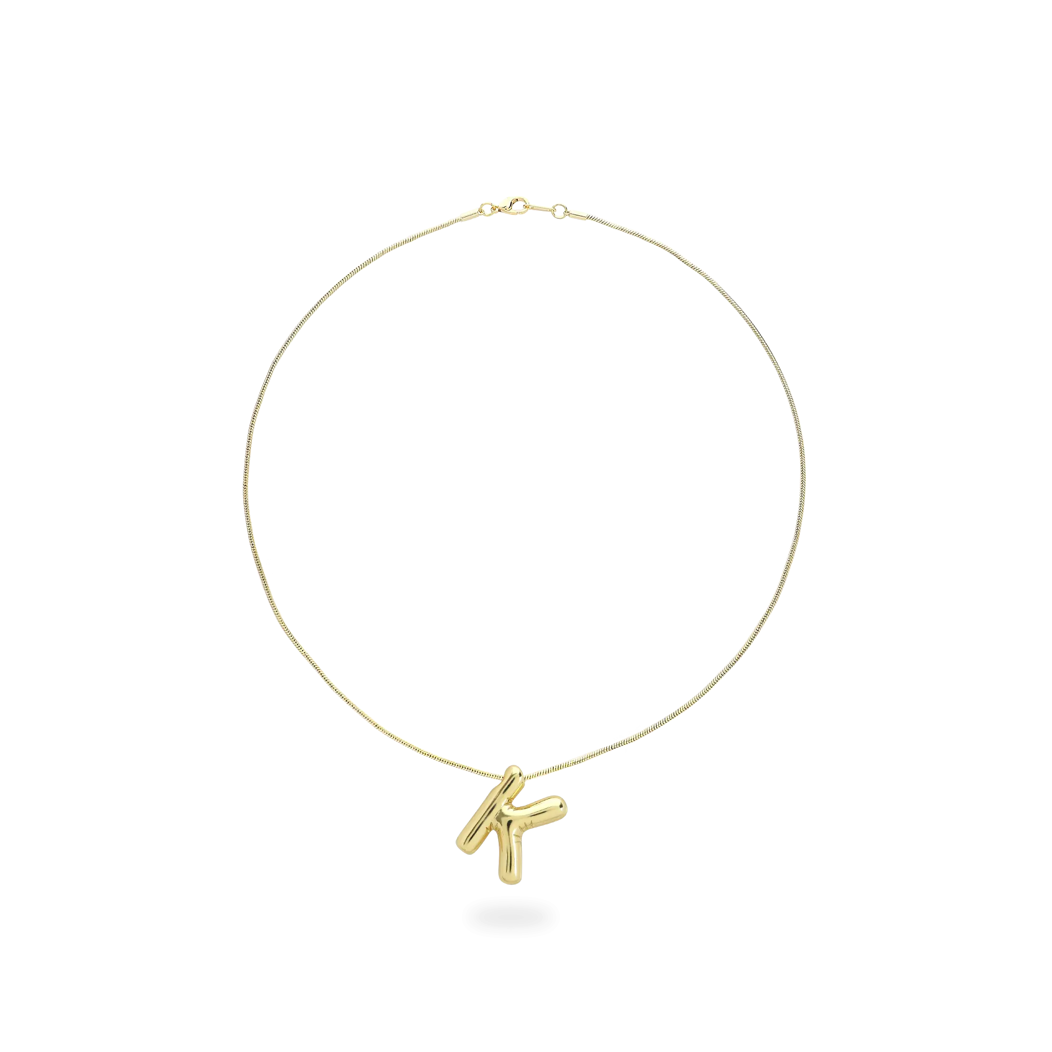 BALLOON LETTER NECKLACE