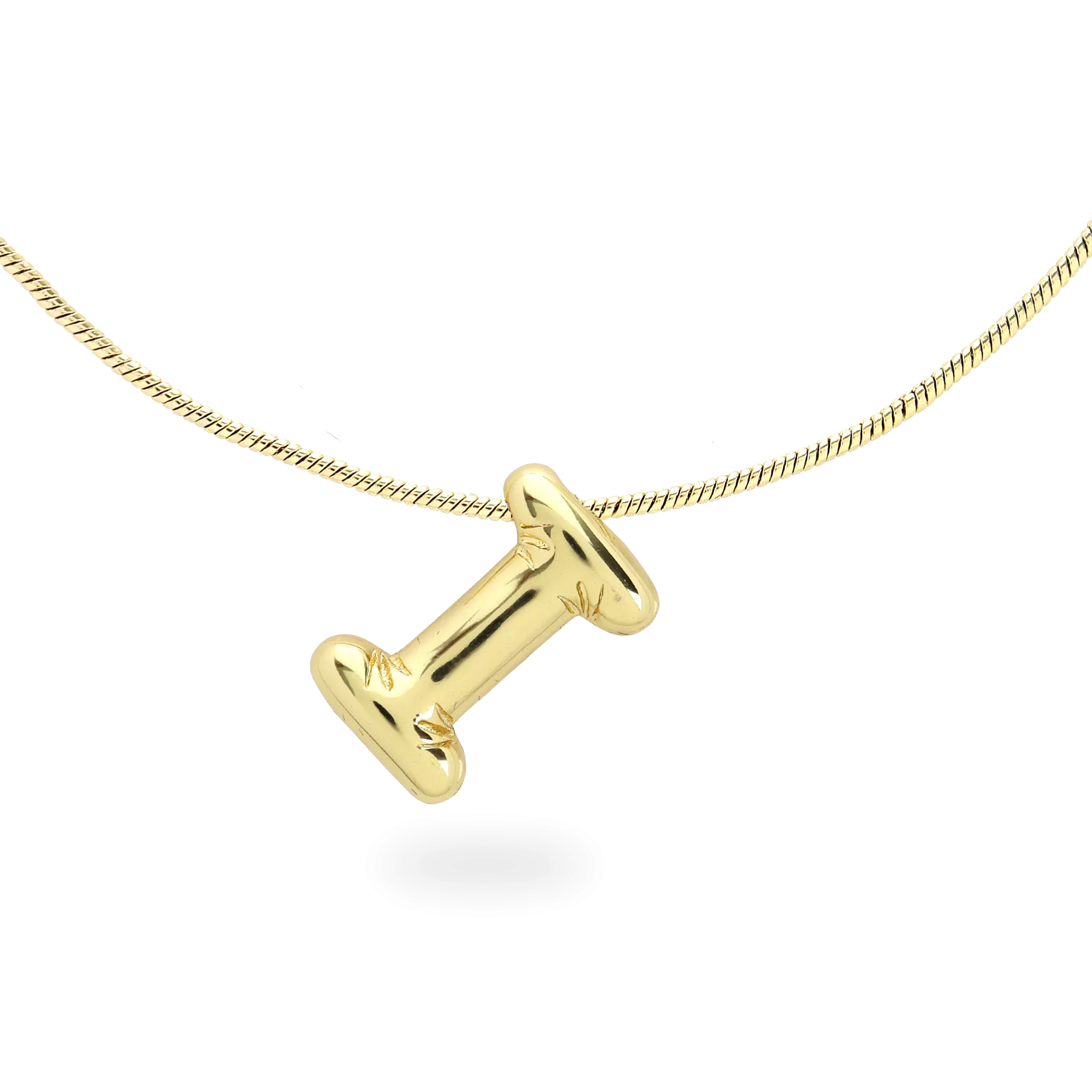 BALLOON LETTER NECKLACE