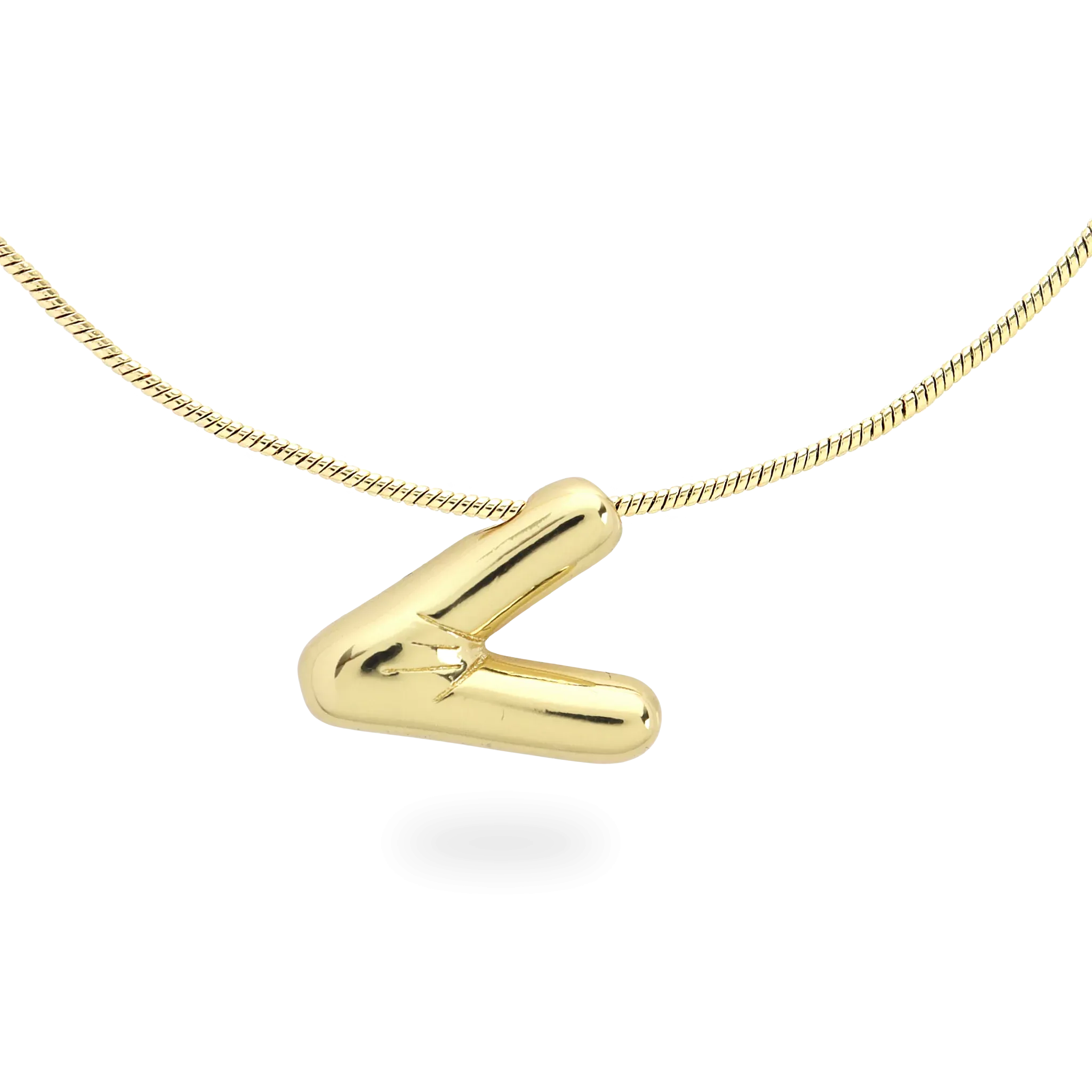 BALLOON LETTER NECKLACE