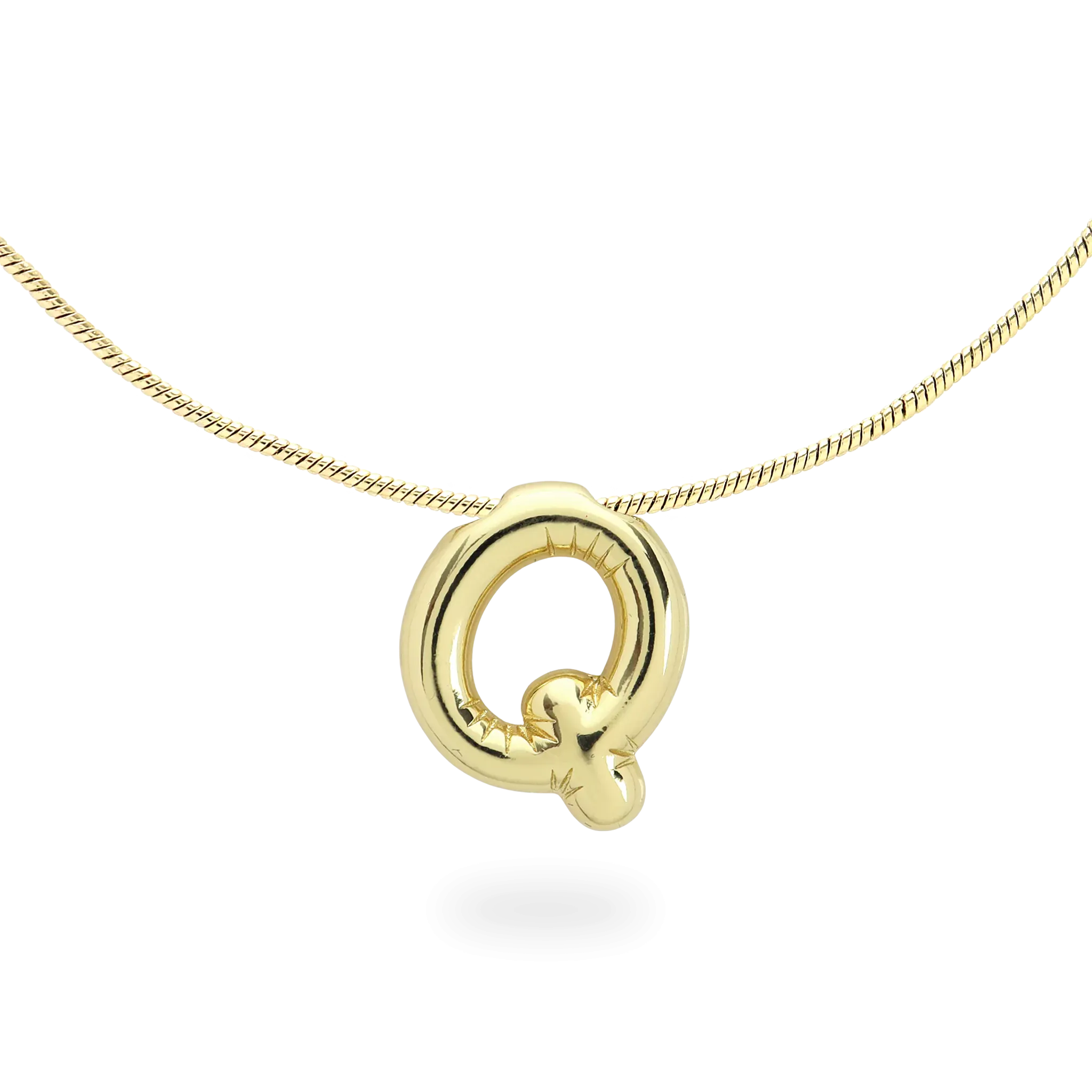 BALLOON LETTER NECKLACE