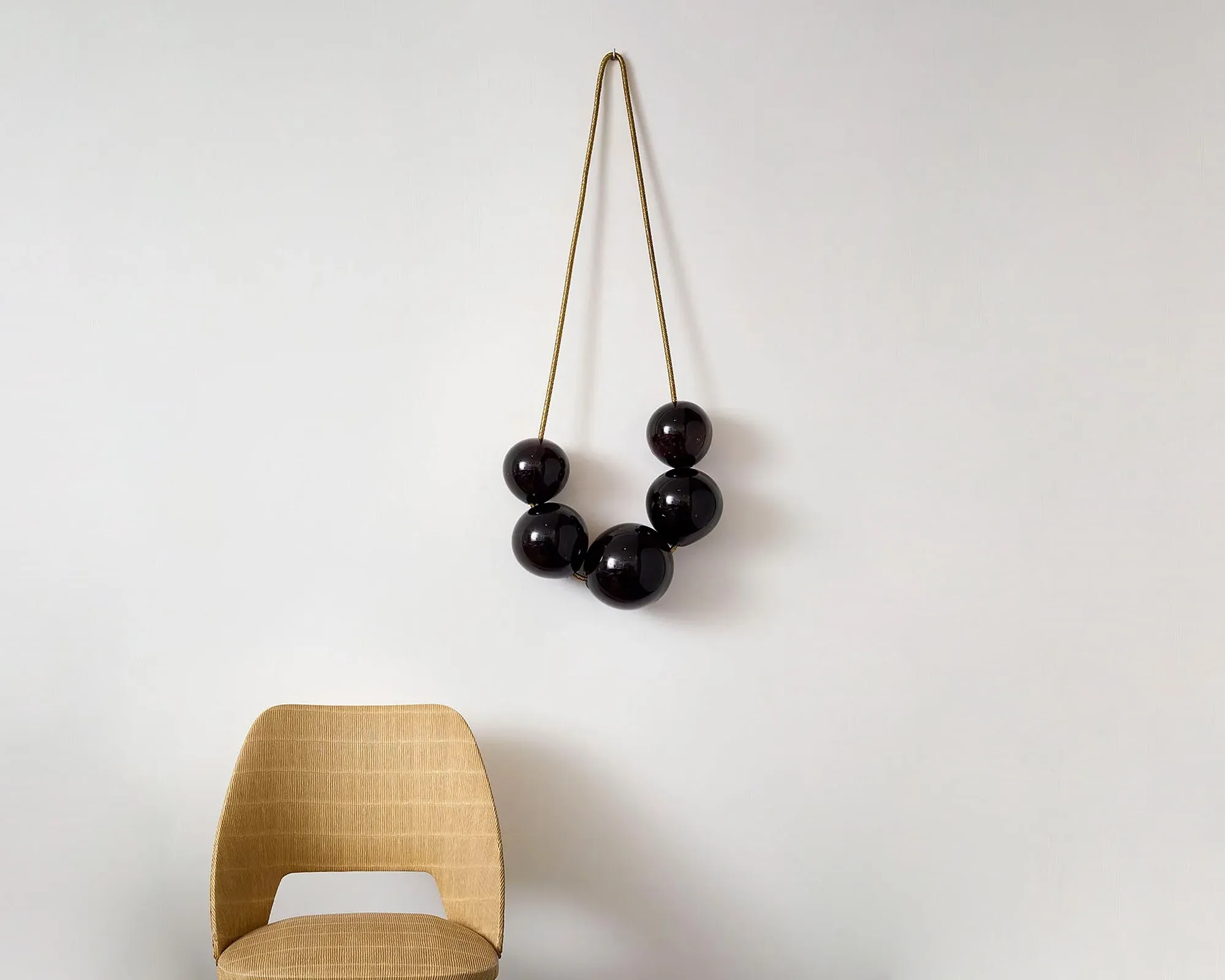 Blown Glass Bubbles - Black