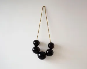 Blown Glass Bubbles - Black