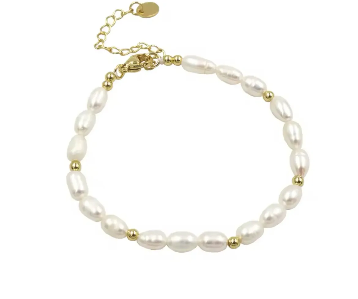 Boho & Mala Freshwater Pearl Bracelet