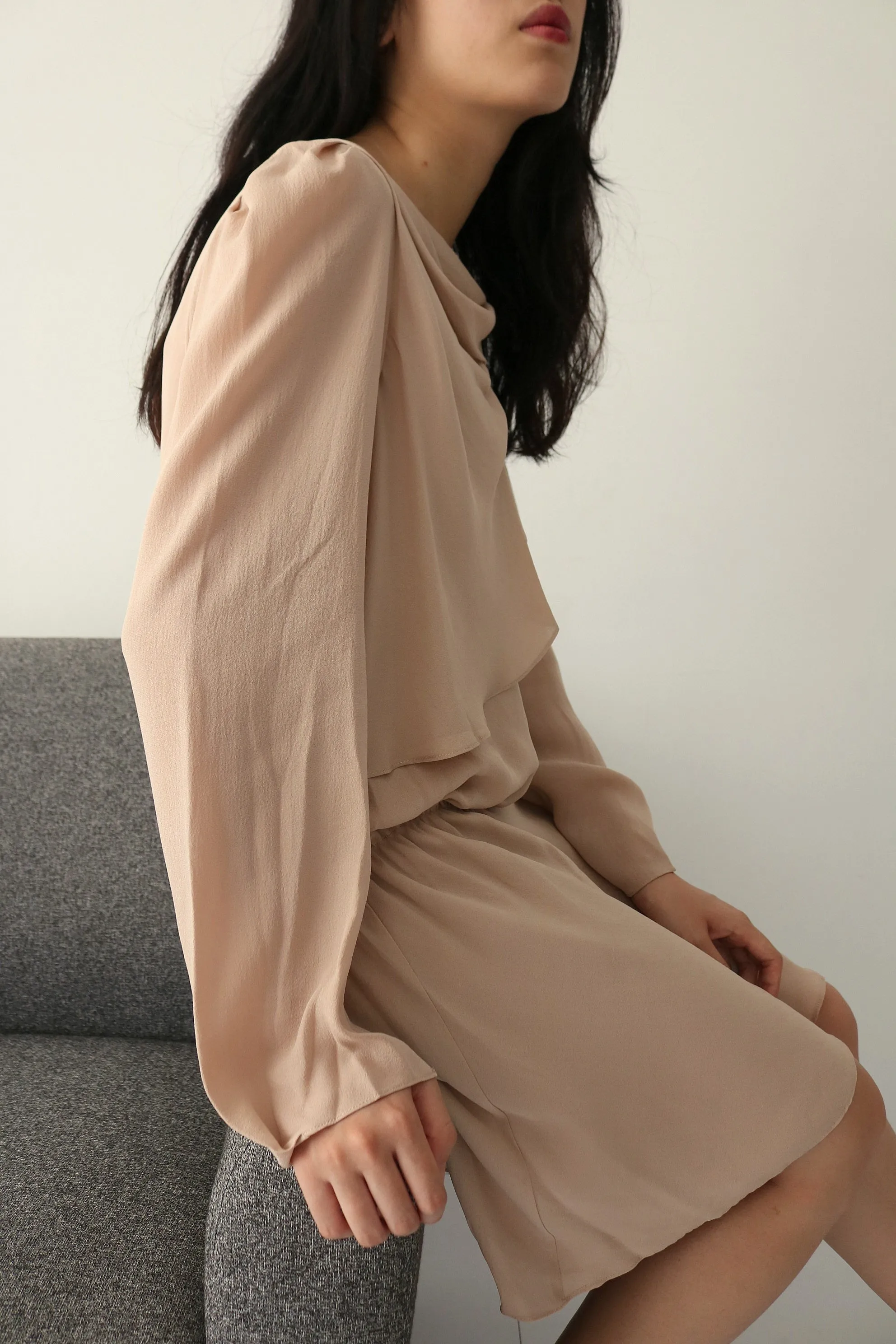 Bruno Dress (vintage, EU 34, 100% silk)-sold out