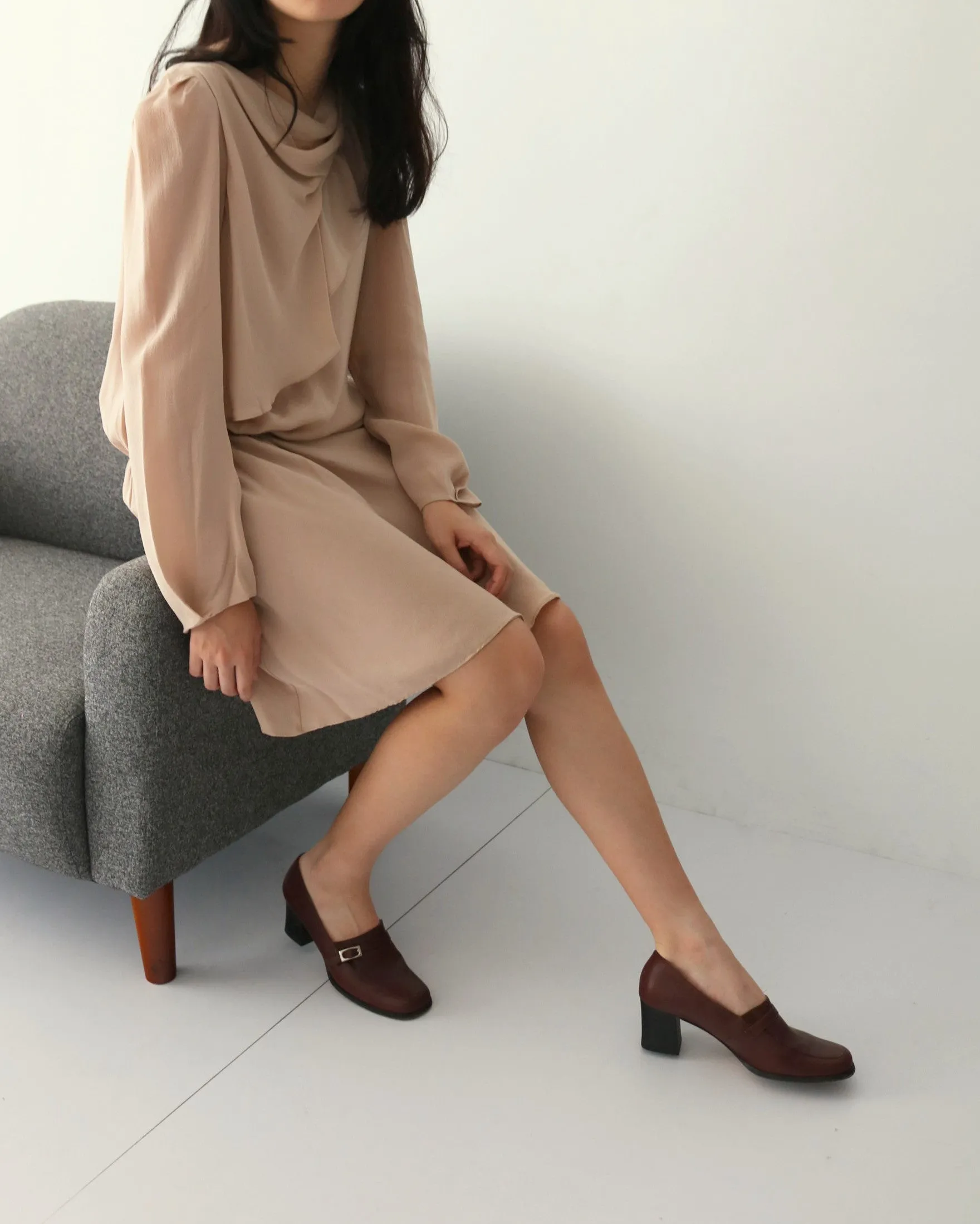 Bruno Dress (vintage, EU 34, 100% silk)-sold out