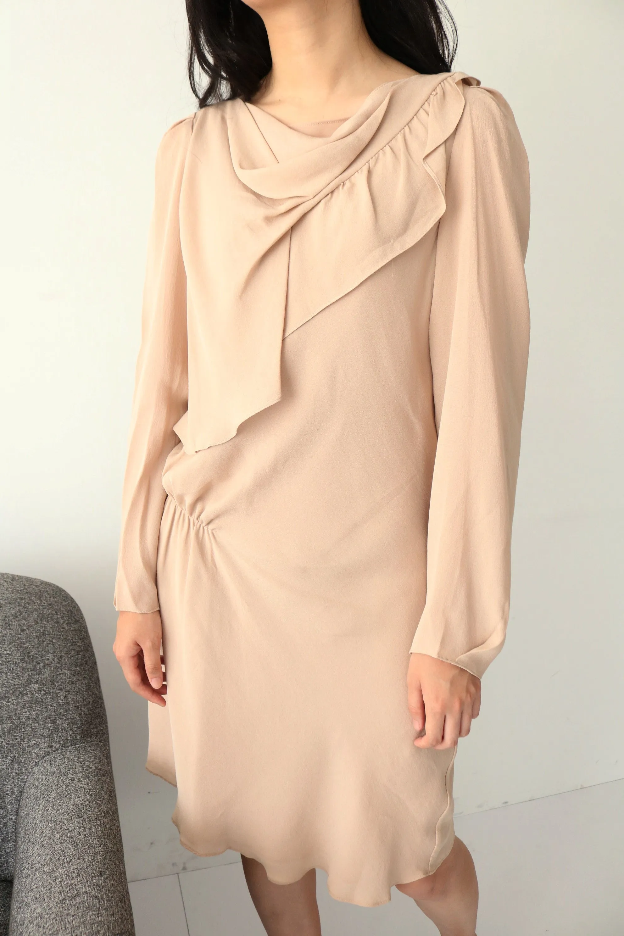 Bruno Dress (vintage, EU 34, 100% silk)-sold out